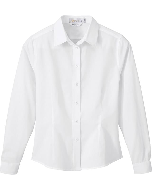 Laidies' Primalux End-on-End Dress Shirt Laidies' Primalux End-on-End Dress Shirt