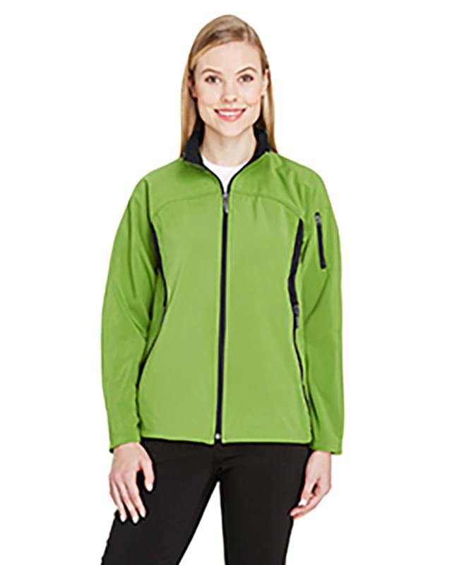 Ladies' Three-Layer Fleece Bonded Performance Soft Shell Jacket Ladies' Three-Layer Fleece Bonded Performance Soft Shell Jacket