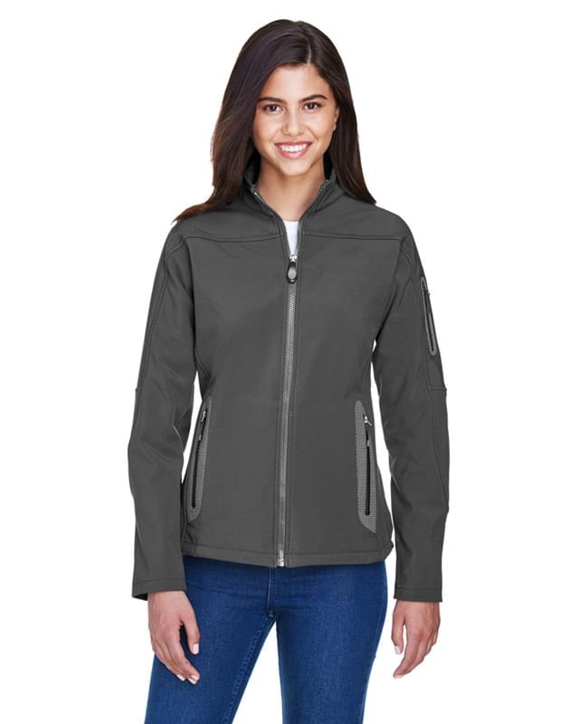 Ladies' Three-Layer Fleece Bonded Soft Shell Technical Jacket