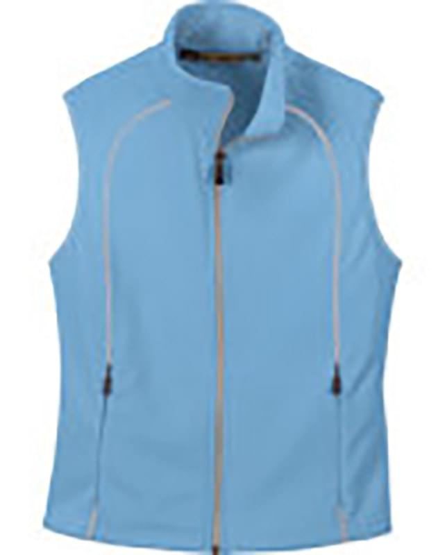 LADIES' RECYCLED FLEECE FULL-ZIP VEST LADIES' RECYCLED FLEECE FULL-ZIP VEST