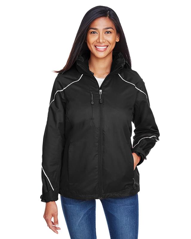 Ladies' Angle 3-in-1 Jacket with Bonded Fleece Liner