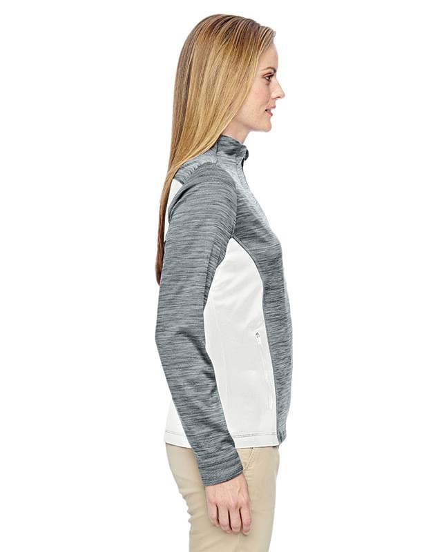 Ladies' Shuffle Performance Mlange Interlock Jacket Ladies' Shuffle Performance Mlange Interlock Jacket