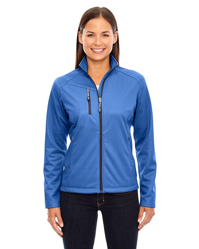 Ladies' Trace Printed Fleece Jacket