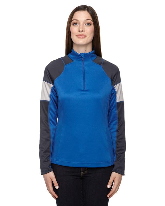 Ash City - North End Ladies' Quick Performance Interlock Half-Zip Top - 78214