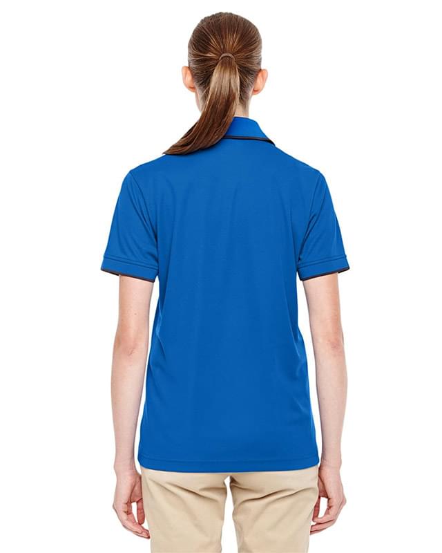 Ladies' Motive Performance Piqu Polo with Tipped Collar