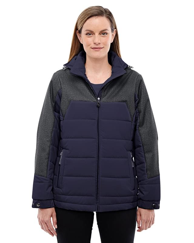 Ladies' Excursion Meridian Insulated Jacket with Mlange Print Ladies' Excursion Meridian Insulated Jacket with Mlange Print