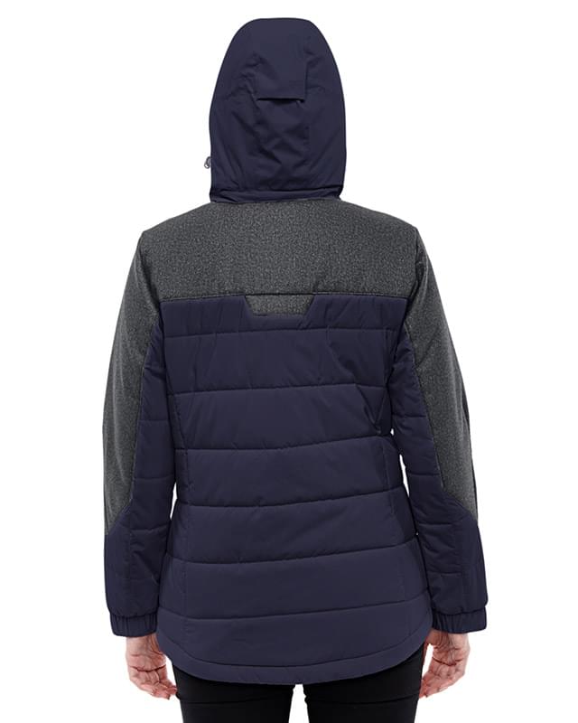 Ladies' Excursion Meridian Insulated Jacket with Mlange Print Ladies' Excursion Meridian Insulated Jacket with Mlange Print