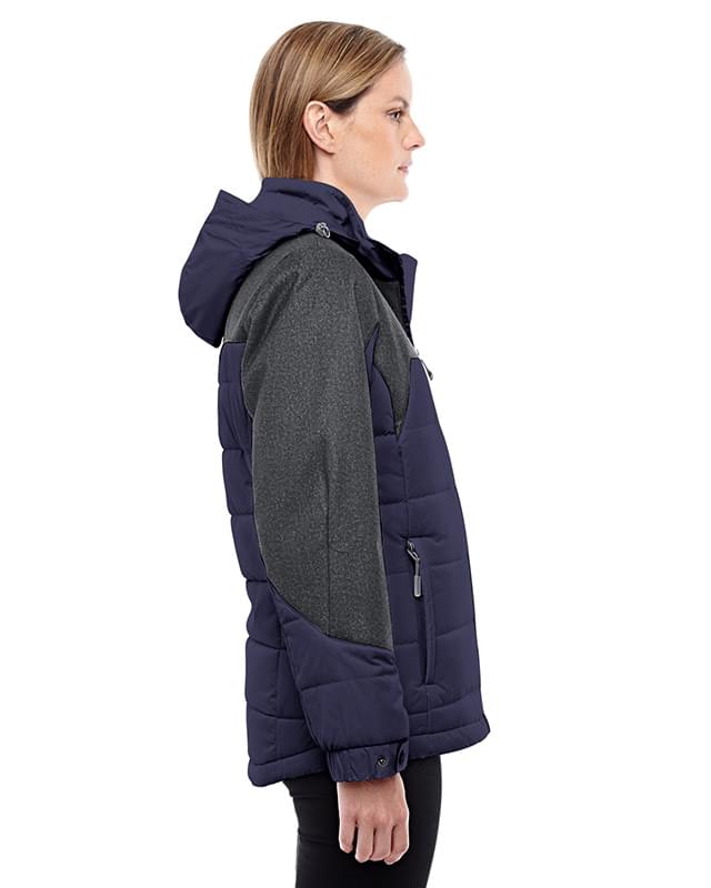 Ladies' Excursion Meridian Insulated Jacket with Mlange Print Ladies' Excursion Meridian Insulated Jacket with Mlange Print