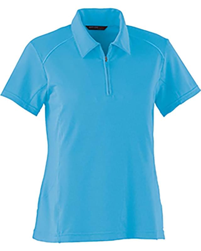 Ladies' Poly Spandex Polo with Mesh Ladies' Poly Spandex Polo with Mesh
