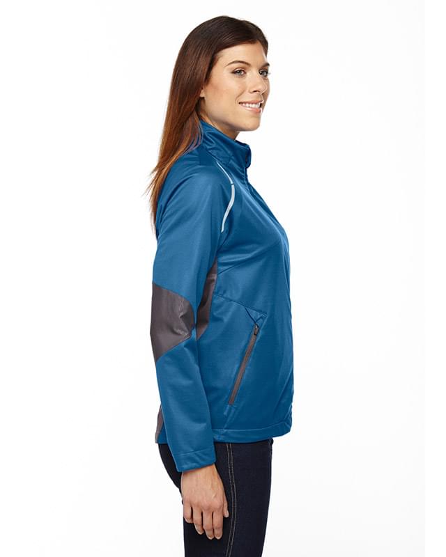 Ladies' Dynamo Three-Layer Lightweight Bonded Performance Hybrid Jacket Ladies' Dynamo Three-Layer Lightweight Bonded Performance Hybrid Jacket