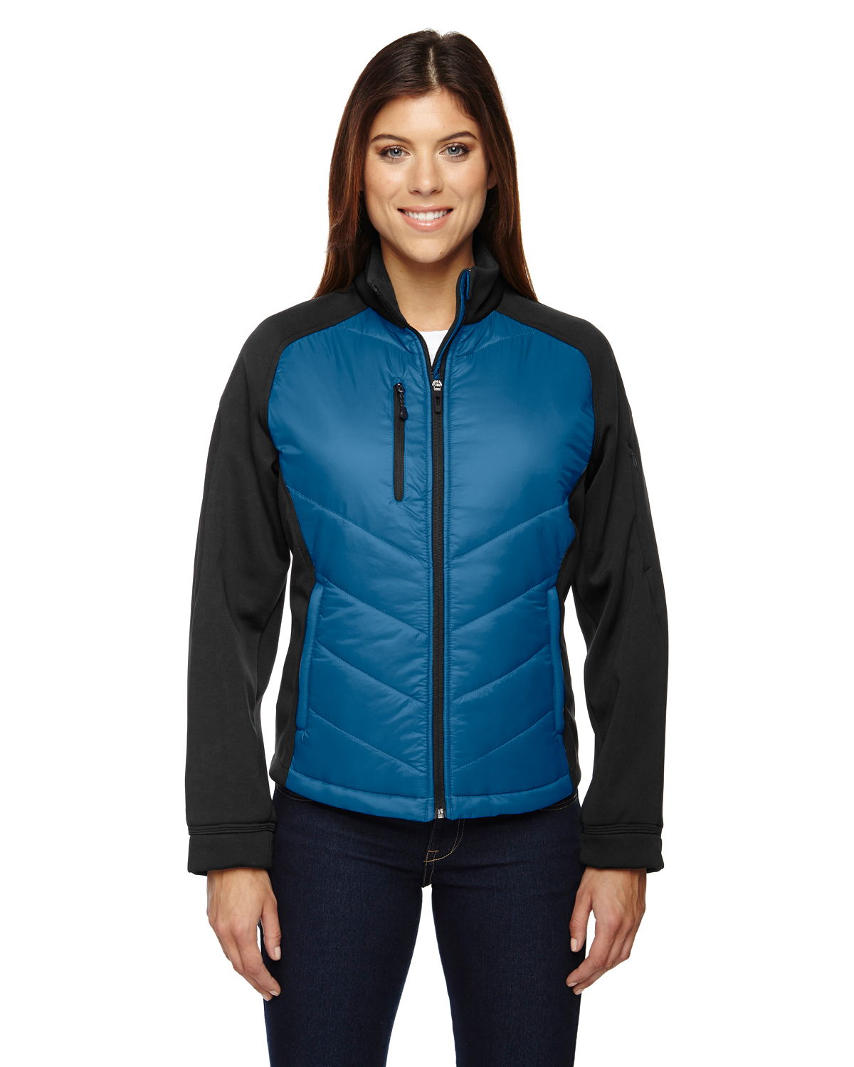 Ladies' Epic Insulated Hybrid Bonded Fleece Jacket