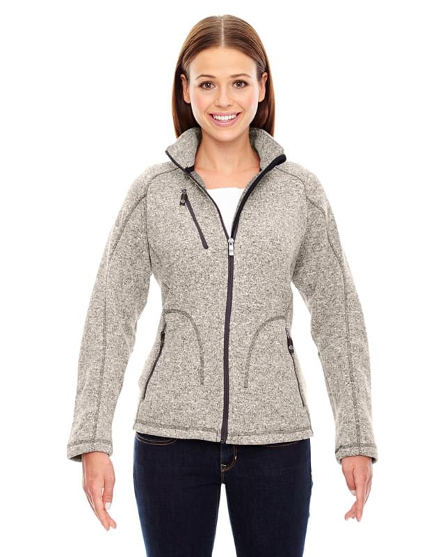 Ladies' Peak Sweater Fleece Jacket Ladies' Peak Sweater Fleece Jacket