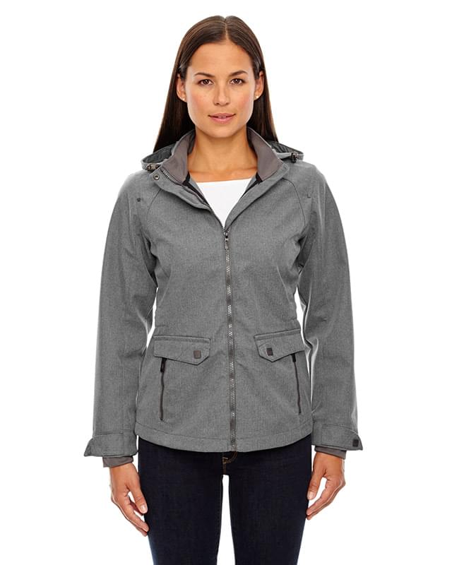Ladies' Uptown Three-Layer Light Bonded City Textured Soft Shell Jacket Ladies' Uptown Three-Layer Light Bonded City Textured Soft Shell Jacket
