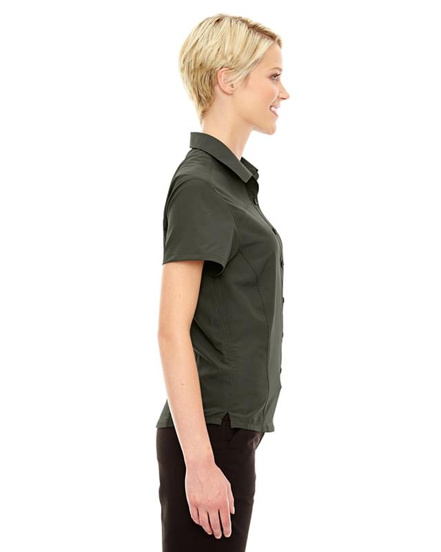 Charge Recycled Polyester Performance Short-Sleeve Shirt Charge Recycled Polyester Performance Short-Sleeve Shirt