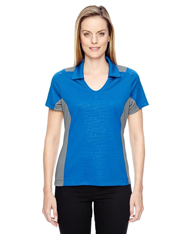 Ladies' Reflex UTK cool.logik Performance Embossed Print Polo