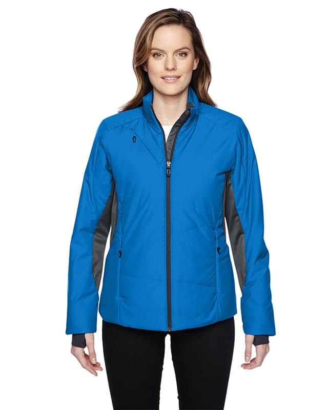 Ash City - North End Sport Red Ladies' Immerge Insulated Hybrid Jacket with Heat Reflect Technology - 78696