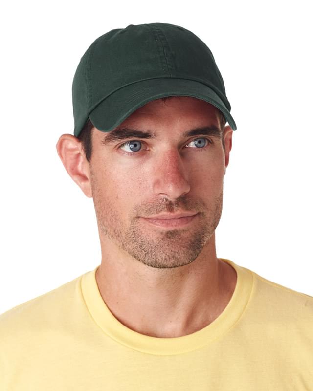 Adult Classic Cut Chino Cotton Twill Unstructured Cap