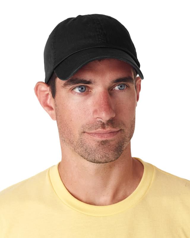 Adult Classic Cut Chino Cotton Twill Unstructured Cap