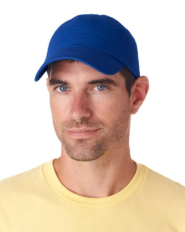 Adult Classic Cut Chino Cotton Twill Unstructured Cap