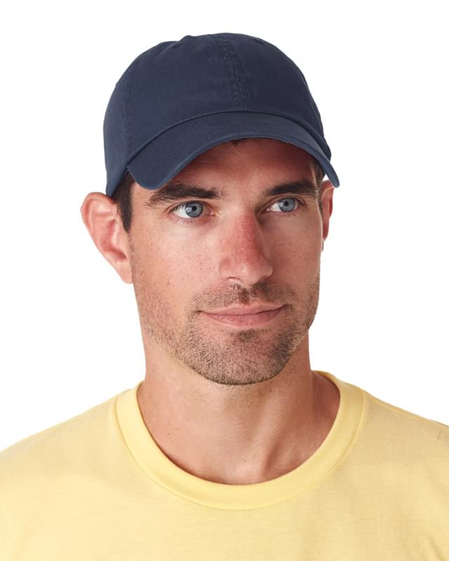 Adult Classic Cut Chino Cotton Twill Unstructured Cap
