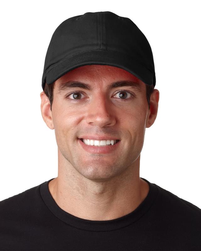 Adult Classic Cut Brushed Cotton Twill Unstructured Cap
