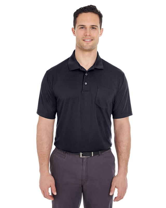 Adult Cool & Dry Mesh Piqu?Polo with Pocket
