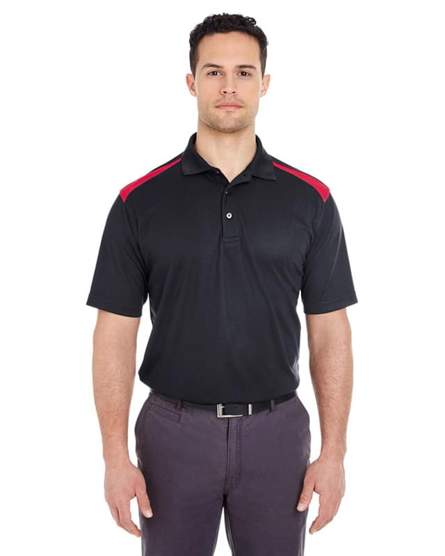 Adult Cool & Dry Two-Tone Mesh Piqu? Polo