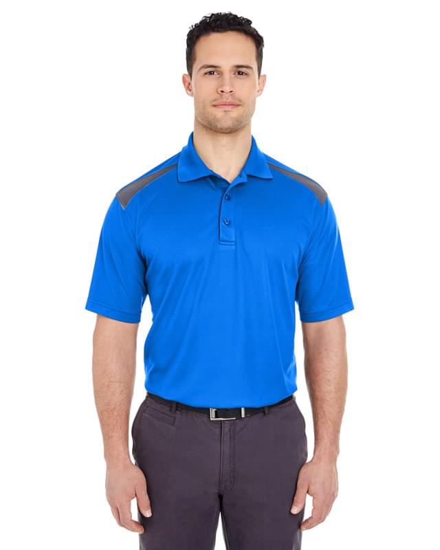 Adult Cool & Dry Two-Tone Mesh Piqu? Polo