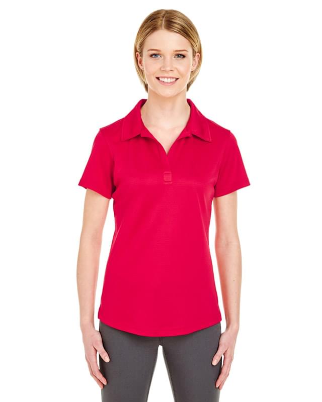 Ladies' Cool & Dry Jacquard Stripe Polo