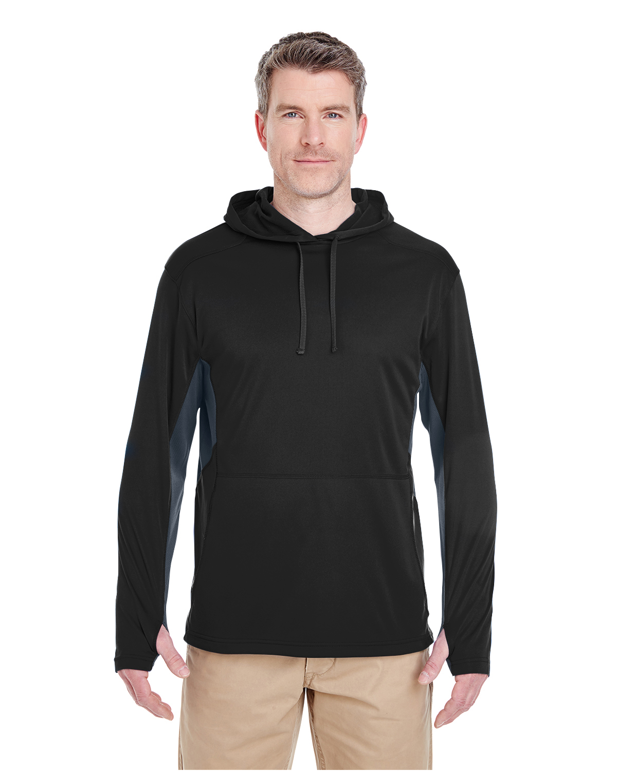 Adult Cool & Dry Sport Hooded Pullover