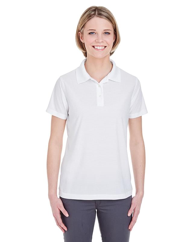 Ladies' Cool & Dry Box Jacquard Performance Polo