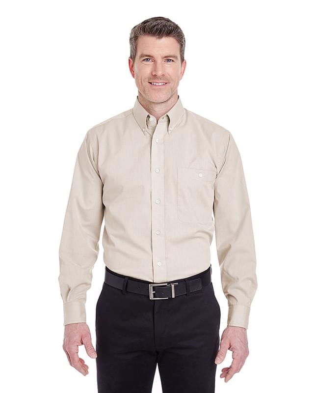 Men's Wrinkle-Resistant End-on-End