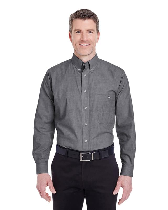 Men's Wrinkle-Resistant End-on-End