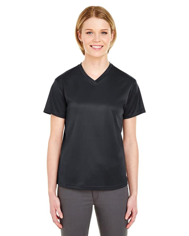 Ladies' Cool & Dry Sport V-Neck T-Shirt