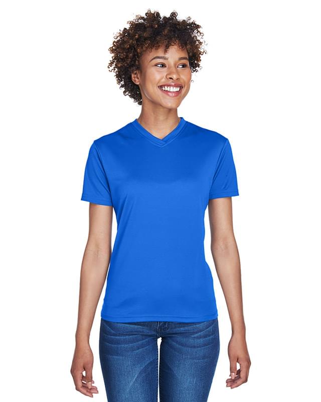 Ladies' Cool & Dry Sport V-Neck T-Shirt