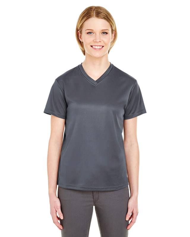 Ladies' Cool & Dry Sport V-Neck T-Shirt