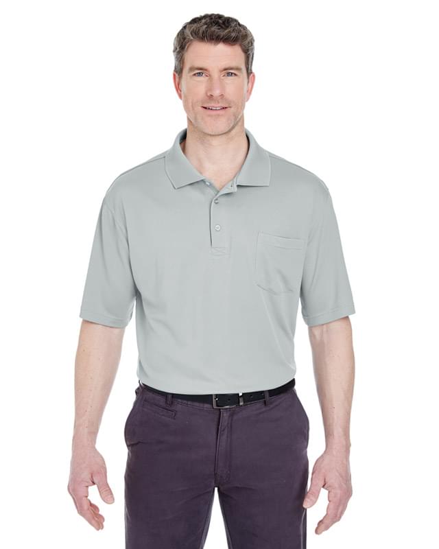 Adult Cool & Dry Sport Polo withPocket
