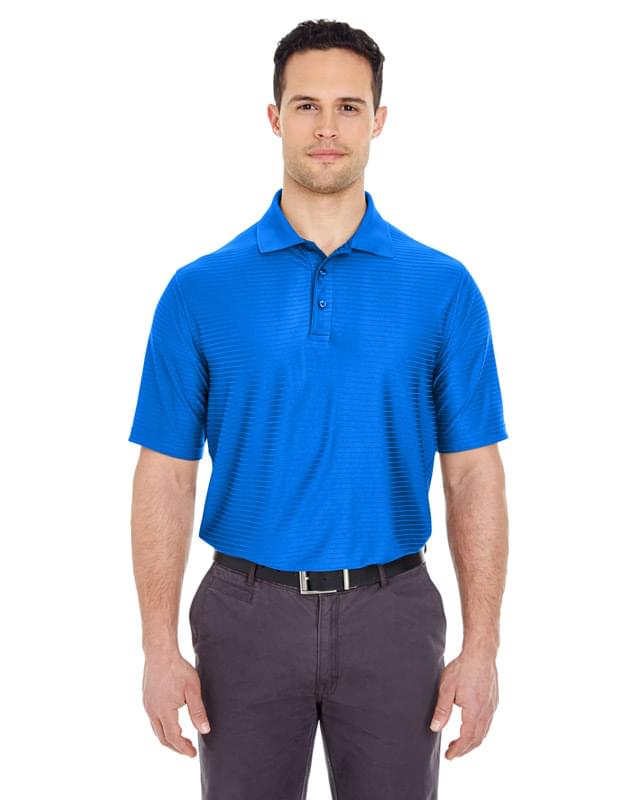 Men's Cool & Dry Elite Tonal Stripe Performance Polo
