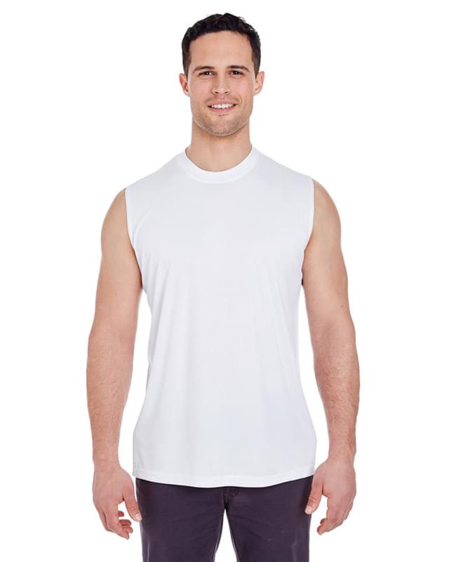 Adult Cool & Dry Sport Performance Interlock Sleeveless Tee