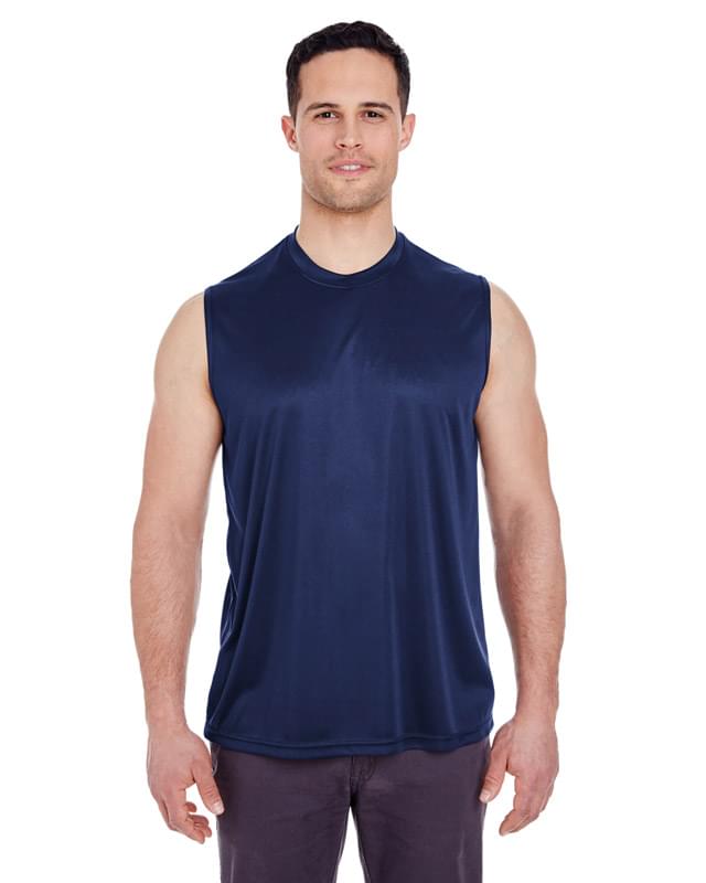 Adult Cool & Dry Sport Performance Interlock Sleeveless T-Shirt