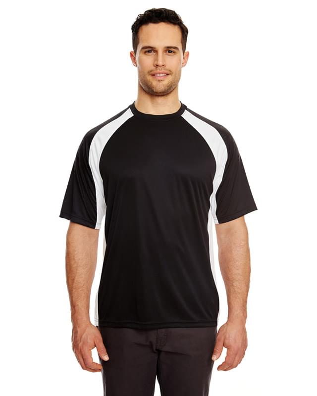 Adult Cool & Dry Sport Two-Tone Performance Interlock T-Shirt