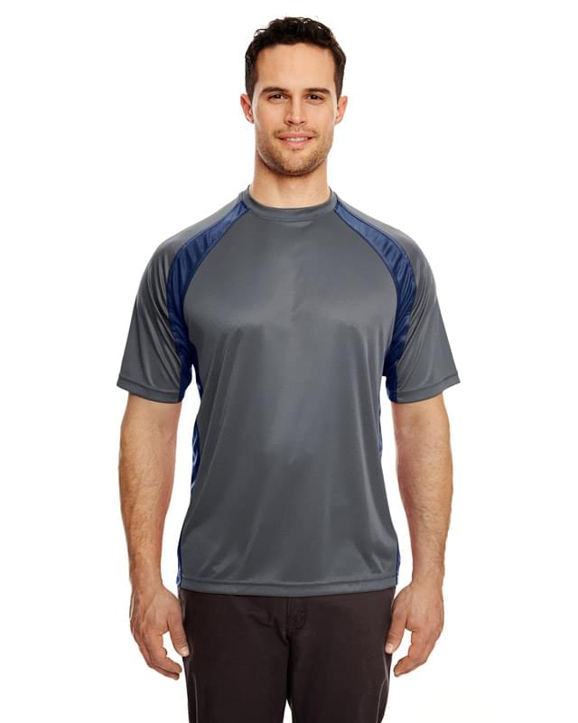 Adult Cool & Dry Sport Two-Tone Performance Interlock T-Shirt