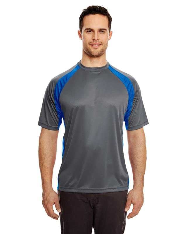 Adult Cool & Dry Sport Two-Tone Performance Interlock T-Shirt