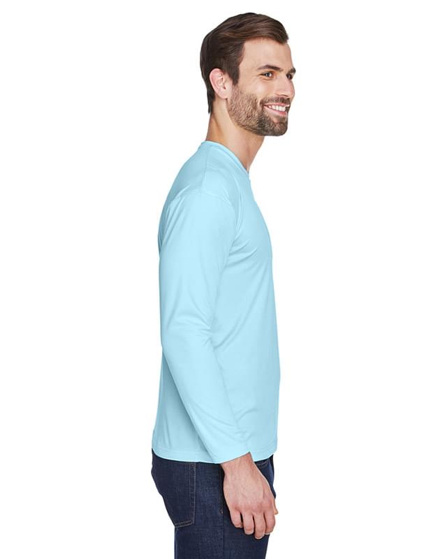 Adult Cool & Dry Sport Long-Sleeve Performance Interlock T-Shirt