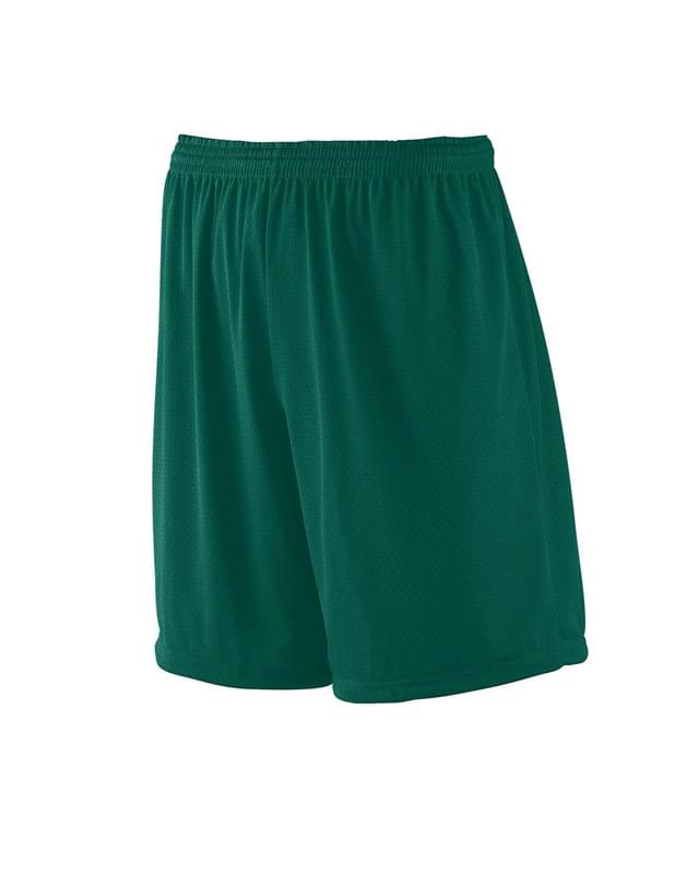 Adult Tricot Mesh/Tricot-Lined 7" Short