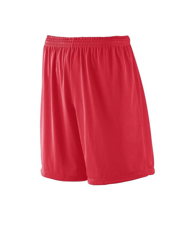Adult Tricot Mesh/Tricot-Lined 7" Short