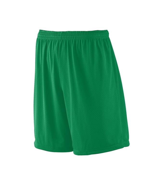Adult Tricot Mesh/Tricot-Lined 7" Short