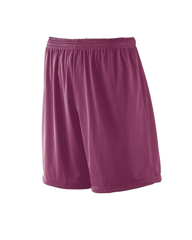Adult Tricot Mesh/Tricot-Lined 7" Short