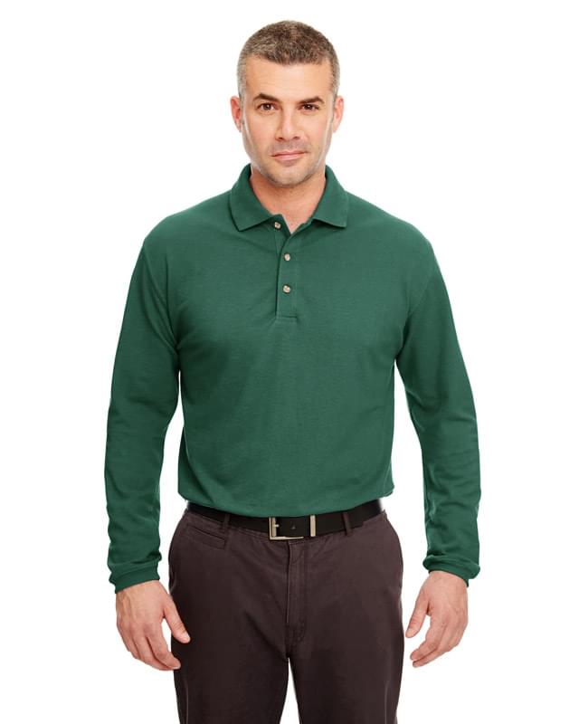 Adult Long-Sleeve Classic Piqu Polo