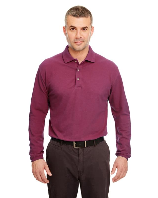 Adult Long-Sleeve Classic Piqu Polo